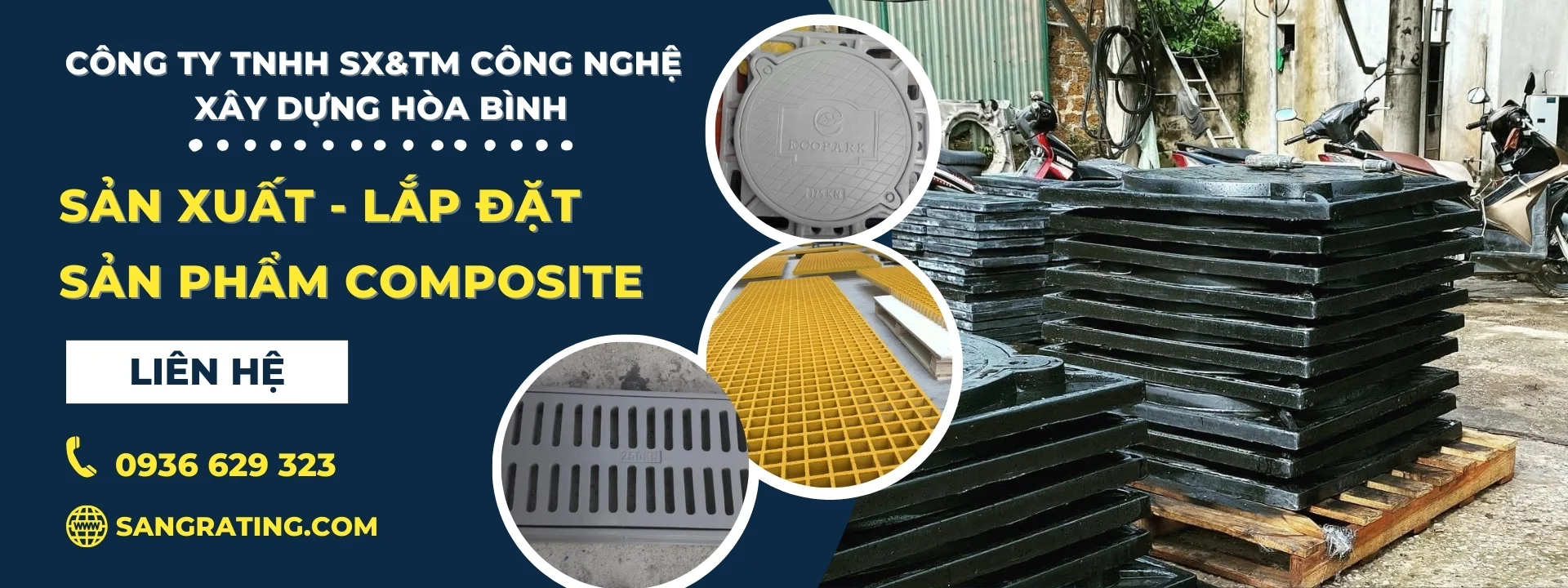 Sản Xuất Lắp Đặt Sản Phẩm Composite