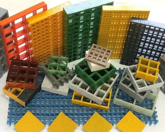 Tấm lót sàn kháng hóa chất sợi thủy tinh FRP grating - Giải pháp bền vững cho mọi công trình công nghiệp