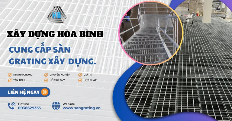 Cung cấp sàn grating trong công trình xây dựng