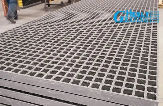 Molded FRP grating