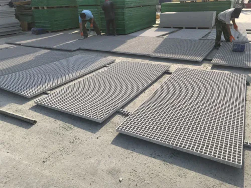 Tấm Sàn Grating FRP Composite 1220x4110x65